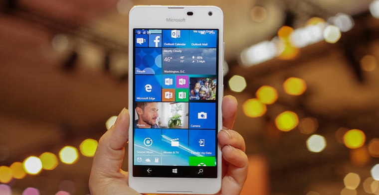 Microsoft выпустила на свет новый Windows phone "Microsoft Lumia 650"
