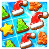 Christmas Cookie - Fun Match 3 v2.1.2 (MOD, неограниченно монет)