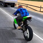 Moto Traffic Race v1.22 (MOD, много денег)
