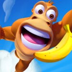 Banana Kong Blast v1.0.8 (MOD, много бананов)