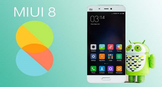 MIUI 8 новинка от Xiaomi