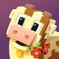 Blocky Farm v1.2.93 (MOD, Unlimited crystals)